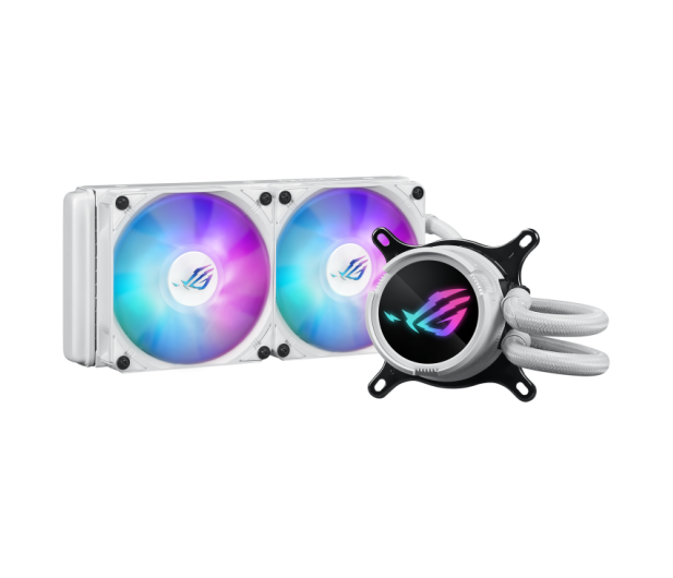 ASUS ROG STRIX LC III 240 ARGB White 2x120mm - 1352273 - zdjęcie 2